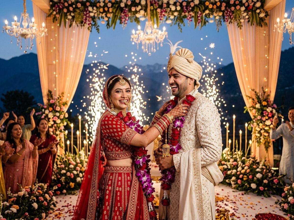 Grand Jaymala Wedding Photography in Uttarakhand