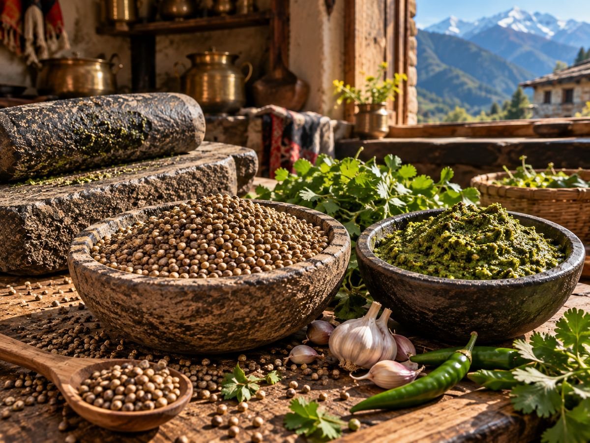 Bhang seeds used for traditional Pahadi chutney from Uttarakhand